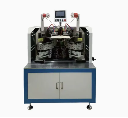 Hardcover Case Making Machine with Dual Station Ribbon Fixing for Large Scale Certificate Production and Automated Attachment