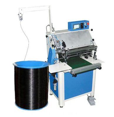 Semi Auto Single Loop Wire Forming Spiral Binding Machine,Forms Iron Wire,Easy Operation High Efficiency Change ToolsForms Wire Inserts Binds Easy Tool Change