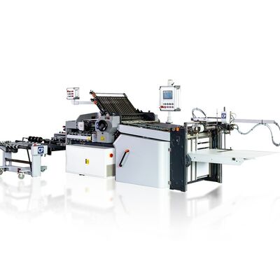 CP Flat Pile Floding Machine suitable for small to medium run lengths with easy operation and minimal space requirements
