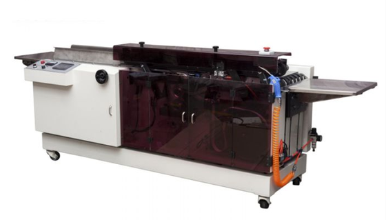 HXBJ600 Book Block Spine Paper Pasting Machine Stable High Productivity