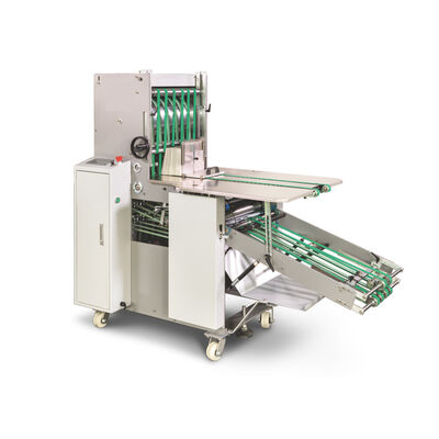 Folding Delivery and Ancillary Machine Engineered to Handle High Volume Folded Products with Delivery and Large Storage Capacity