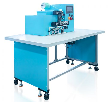 HX20EPL Semi Auto Elastic Pen Loop Applying Machine Automatic Hot Melt Gluing