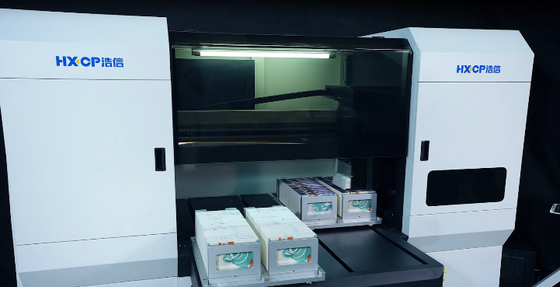 HXEP400 Two Station Non Stop Digital Edge Printer