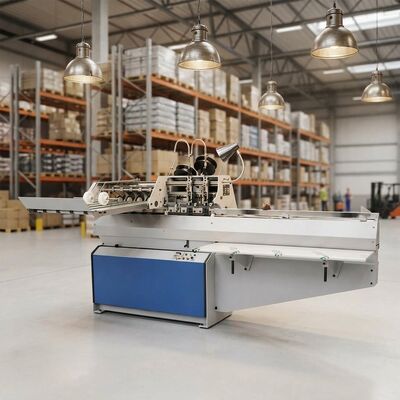 HX450S Semi Auto Saddle Stitcher Magazine Pictorial Binding Continuous Non Stop Operation