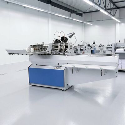 HX450S Semi Auto Saddle Stitcher Adjustable Speed Auto Signature Feeding Collection