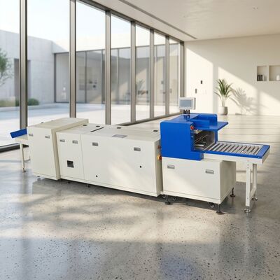 HX480P Covering Stitching Trimming Machine Three Side Cutter 4000 Books/H