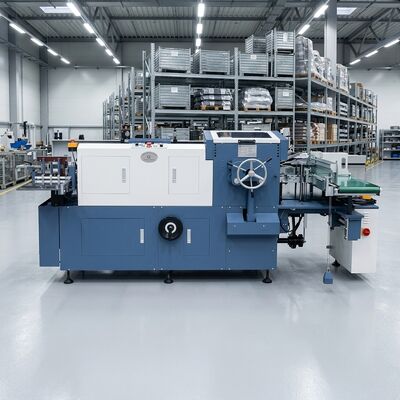 HX320 Flapping Machine Realizing Front Cutting And Cover Creasing Procedures