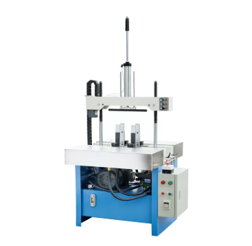 HX95BR Book Block Back Rounding Machine offering hydraulic dual cylinders and adjustable pressing speed for book block back rounding