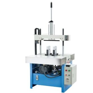 HX95BR Book Block Back Rounding Machine hydraulic dual cylinders and adjustable pressing speed ensure back rounding for hardcover books