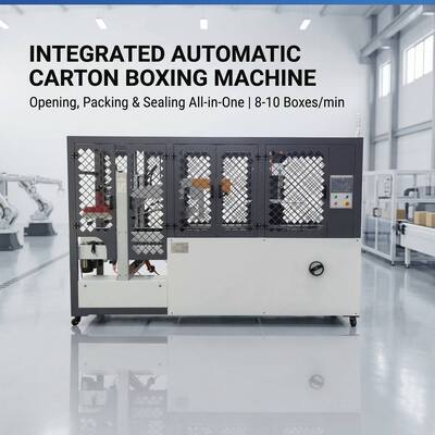 Automatic Boxing System Reducing Labor Cost And Work Intensity For Book Packaging Lines
