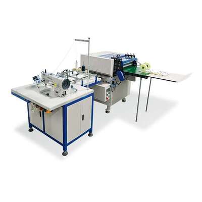 Center Saddle Thread Sewing and Outward Folding Machine