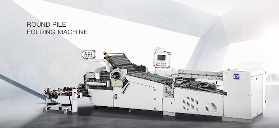 CP Round Pile Folding Machine Consistent Fabric Folding Performance Supporting Large Scale Textile Production