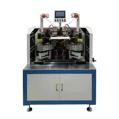 Dual Workstation Ribbon Fixing Machine Using Hot-Melt PSA For Firm Certificate Bonding