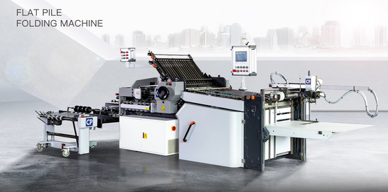 CP High Speed Flat Pile Folding Machine with Fully Buckle Flexible Folding