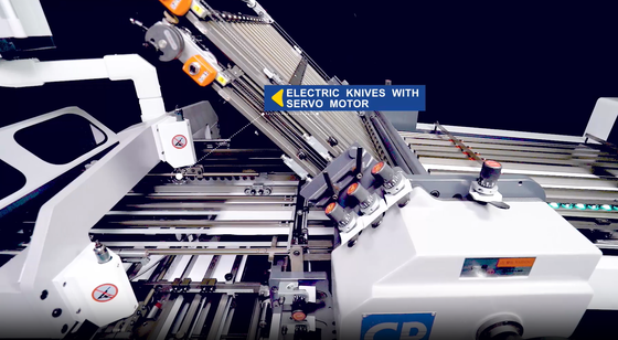 CP High Speed Flat Pile Buckle Folding Machine for Small to Medium Runs