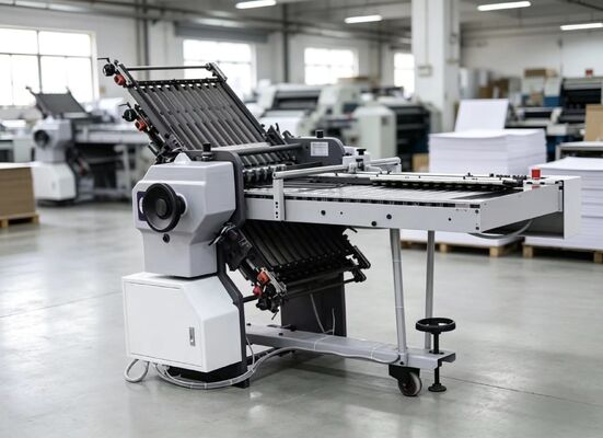 Mobile Second Buckle Folding Unit 4/6 Plates for Buckle Folding Machine and Paper Folder