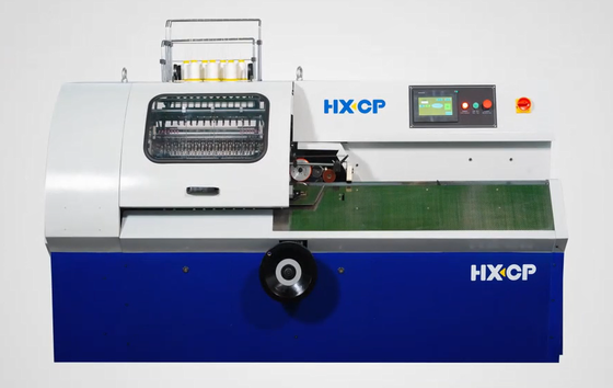 HX460D Semi Automatic Thread Book Sewing Machine 14 Needles for Signature Sewing